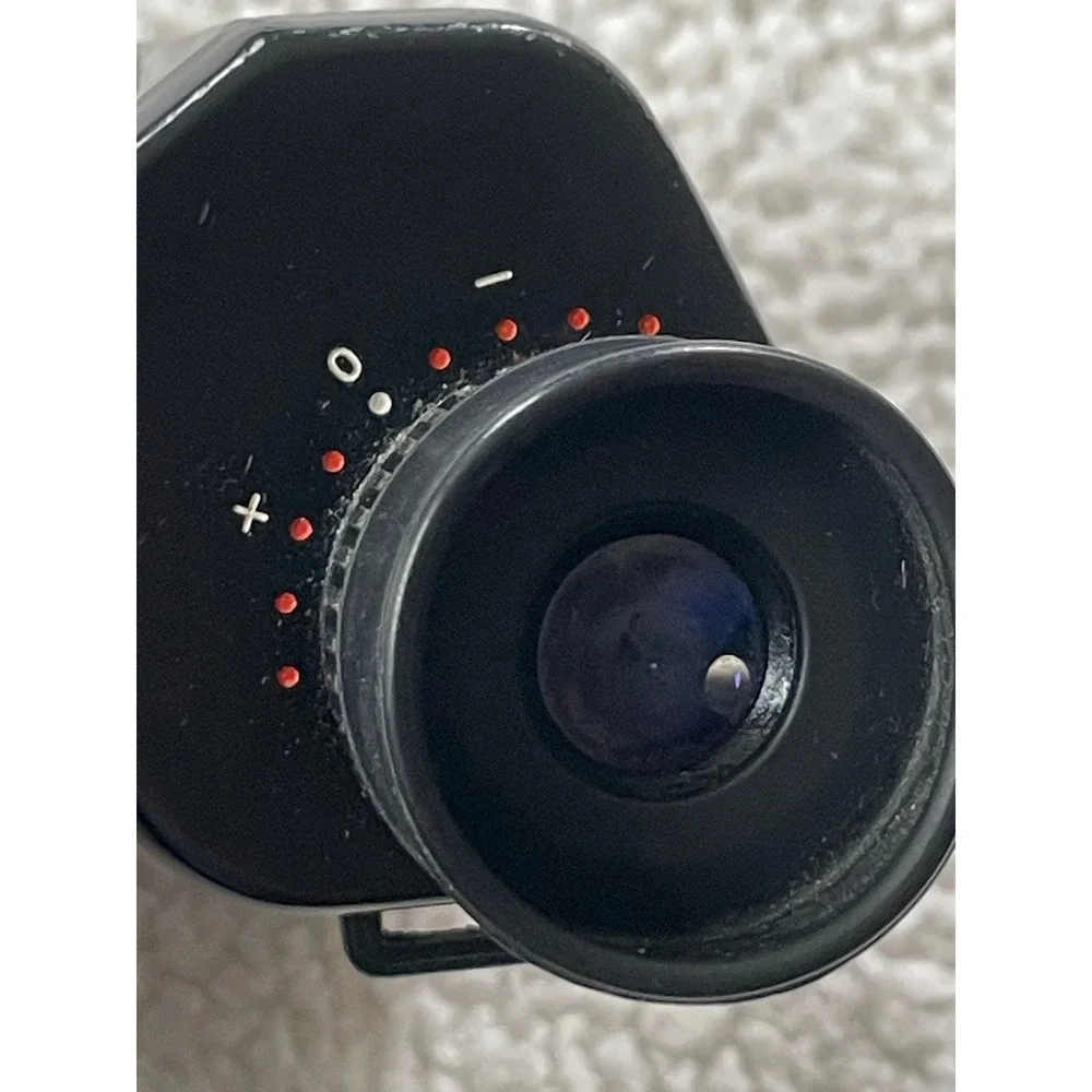 Nikon Compact Binoculars Brown Vintage Textured Leatherette‎ Rainbow Trim